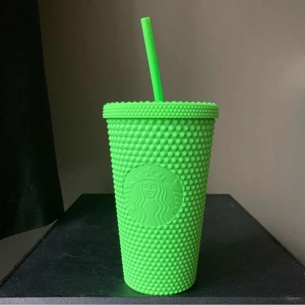 Starbucks | Neon Matte Green Halloween 2021 Collection 16 oz Grande Cold Tumbler